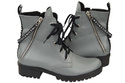 Footwear Boots Women's boots with the inscription NICE Natural Leather 173 Z ElitaBut