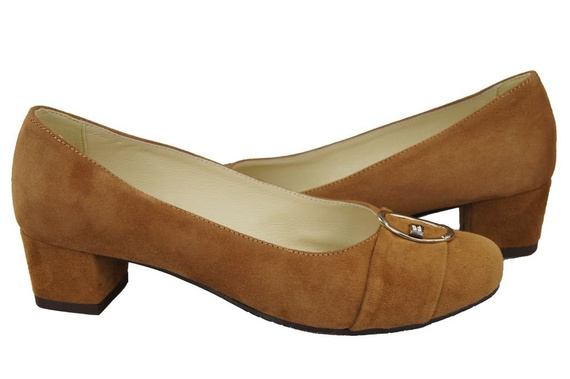 Women's Shoes Pumps Natural Leather Suede 135 ElitaBut