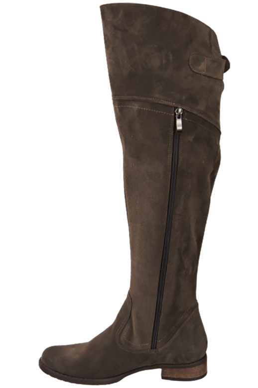 Shoes Boots Women Boots Over-the-knee boots Over-the-knee natural leather Velor 154 ElitaBut