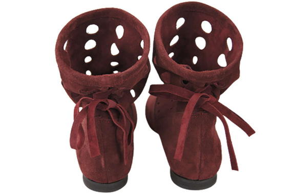 Shoes Boots Women's natural leather velor 160 ElitaBut