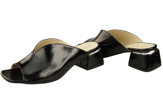 Women's Shoes High-Heeled Flip-Flops Natural Leather 210 ElitaBut