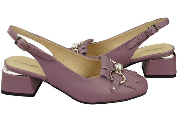 Women's Shoes Sandals Decorated with Fringes Natural Leather 208 ElitaBut