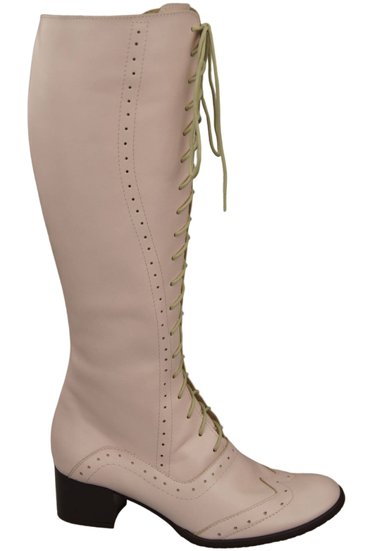 Shoes Women's boots Lace-up natural leather 595 ElitaBut