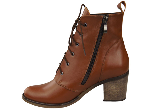 Shoes Boots for women Lace-up Winter natural leather 188 Z ElitaBut