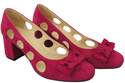 Women's shoes Pumps Natural leather suede 182 ElitaBut