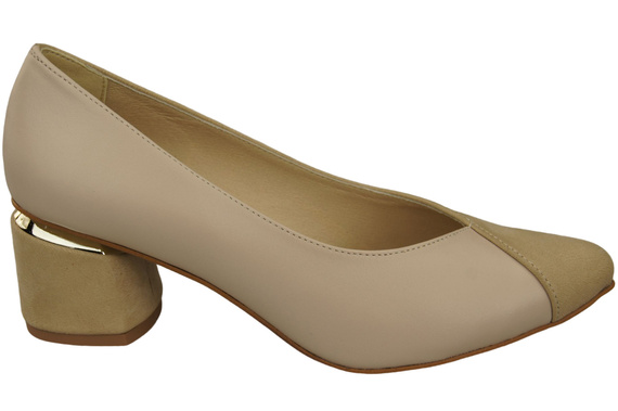 Women's shoes Pumps Natural leather 191 ElitaBut