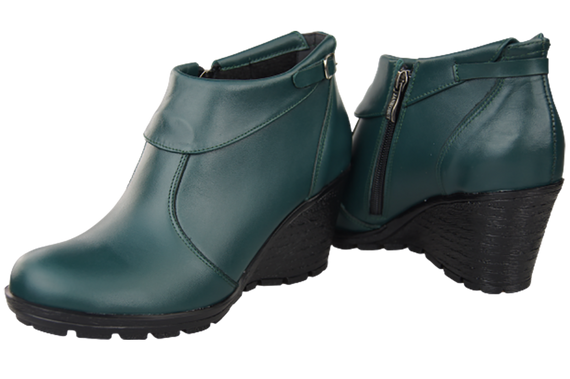 Shoes Boots for Women Wedge natural leather 739 ElitaBut