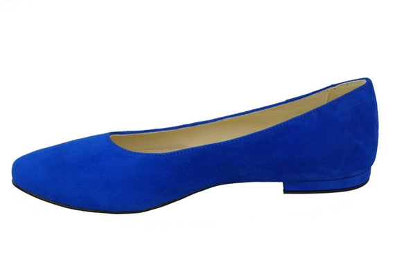 Women's shoes Ballerinas natural leather Suede 131 ElitaBut