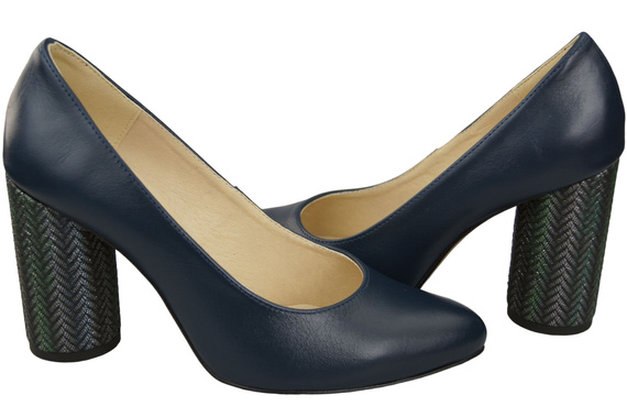 Women's shoes Pumps Natural leather 194 ElitaBut