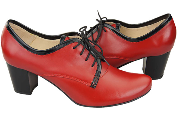 Shoes Women's shoes Lace-up natural leather 758 ElitaBut