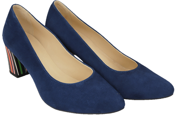 Women's footwear Women's pumps Suede leather 158 Z ElitaBut