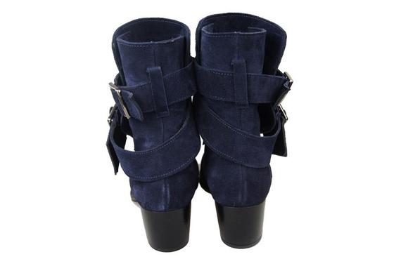 Shoes Women's boots Natural leather Velor 119 ElitaBut