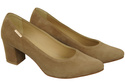 Women's Shoes Pumps Natural Leather Suede 106 ElitaBut