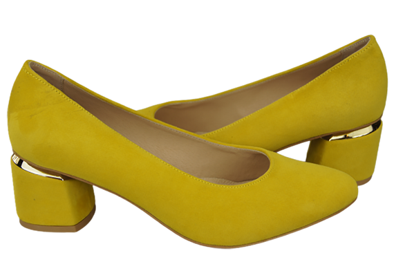 Women's footwear Women's pumps Suede leather 143 ElitaBut