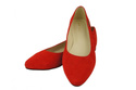 Women's shoes Ballerinas natural leather Suede 131 ElitaBut