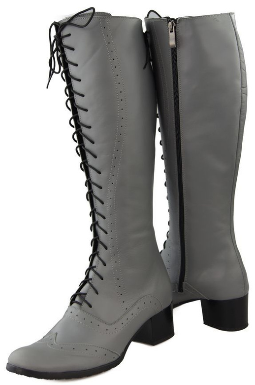 Shoes Women's boots Lace-up natural leather 595 ElitaBut