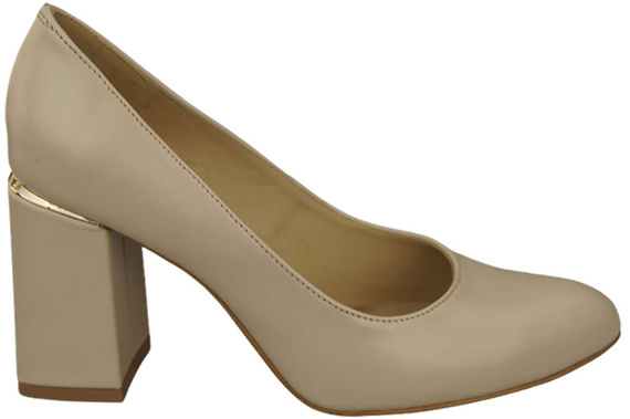 Women's shoes Pumps Natural leather 179 ElitaBut