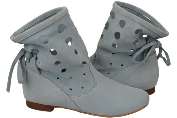 Shoes Boots Women's natural leather velor 160 ElitaBut