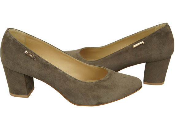 Women's Shoes Pumps Natural Leather Suede 106 ElitaBut