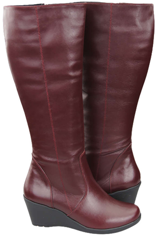 Shoes Women's boots Wedge natural leather 177 ElitaBut