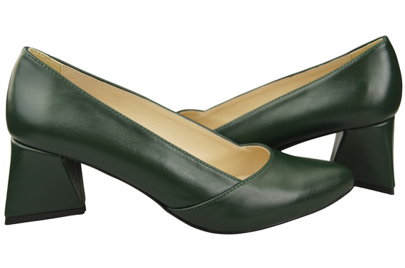 Women’s Pumps Genuine Leather Pointed Toe Heel ElitaBut 221