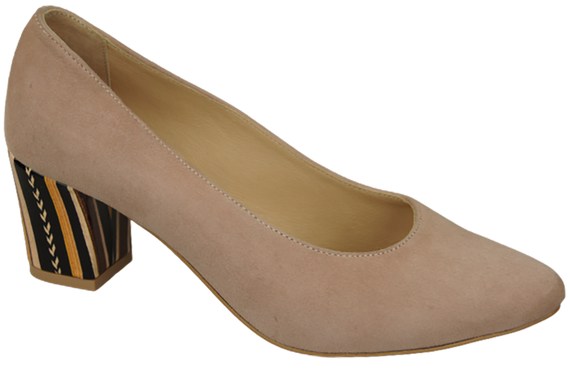 Women's footwear Women's pumps Suede leather 158 Z ElitaBut