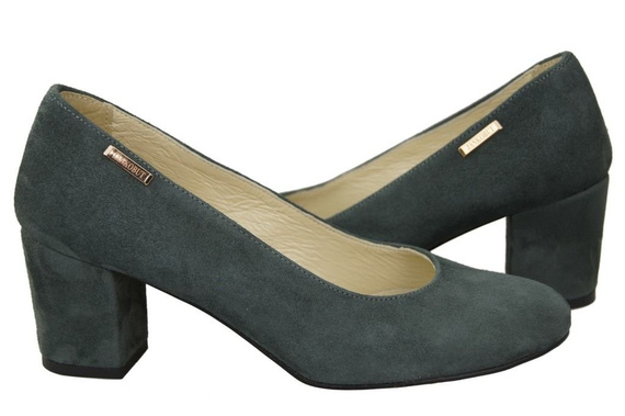 Women's Shoes Pumps Natural Leather Suede 125 ElitaBut