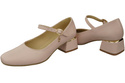 Women's shoes Pumps with a strap, natural leather 202 ElitaBut