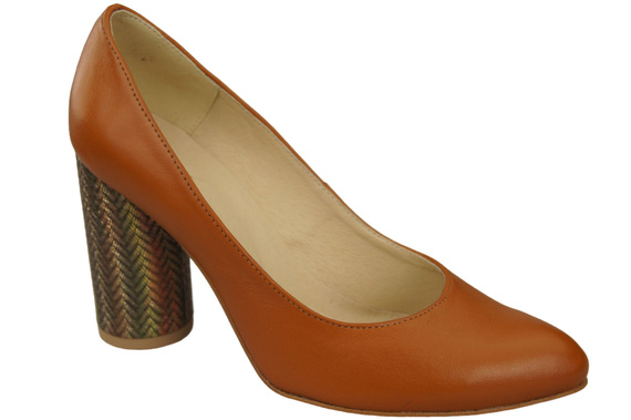 Women's shoes Pumps Natural leather 194 ElitaBut