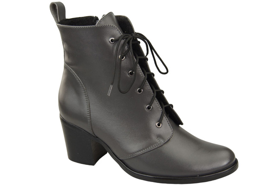 Shoes Boots for women Lace-up Winter natural leather 188 Z ElitaBut