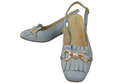 Women's Shoes Sandals Decorated with Fringes Natural Leather 208 ElitaBut