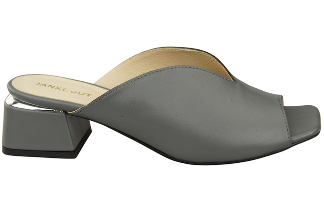 Women's Shoes High-Heeled Flip-Flops Natural Leather 210 ElitaBut