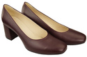 Women's shoes Pumps Natural leather 171 ElitaBut