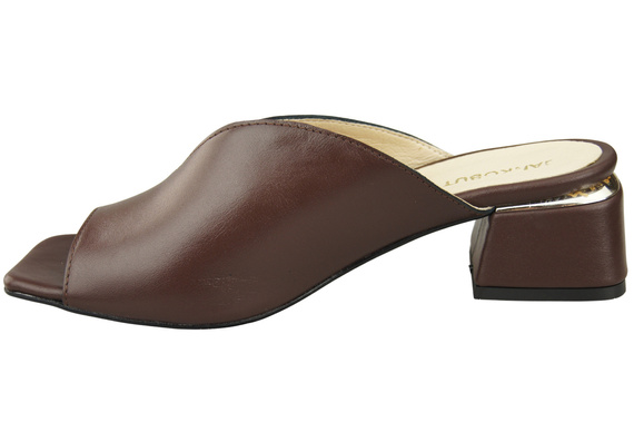 Women's Shoes High-Heeled Flip-Flops Natural Leather 210 ElitaBut