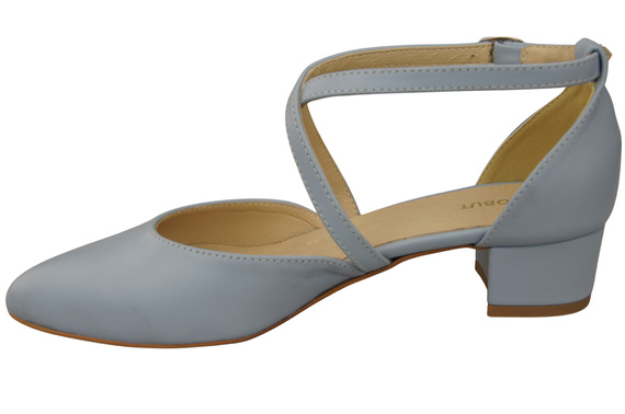 Women’s Leather Sandals with Straps Low Heel 223 ElitaBut