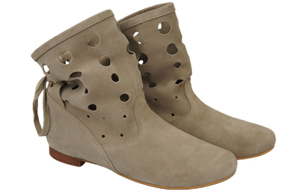 Shoes Boots Women's natural leather velor 160 ElitaBut