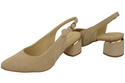 Women's Sandals in Natural Suede Leather - Elegance and Comfort 196 Z ElitaBut