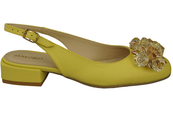 Women's Shoes Sandals with Crystals Natural Leather 215 ElitaBut