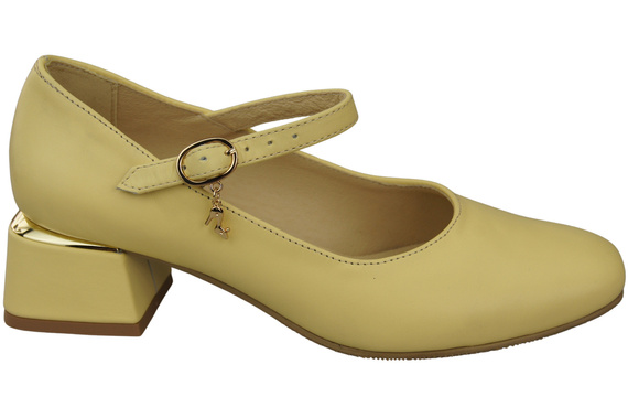 Women's shoes Pumps with a strap, natural leather 202 ElitaBut