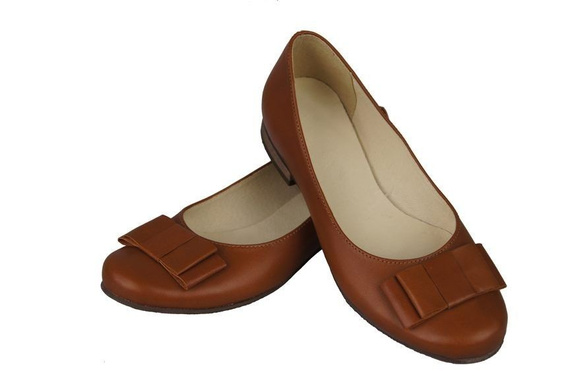 Women's Ballerinas Shoes Natural Leather 702 ElitaBut