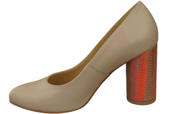 Women's shoes Pumps Natural leather 194 ElitaBut