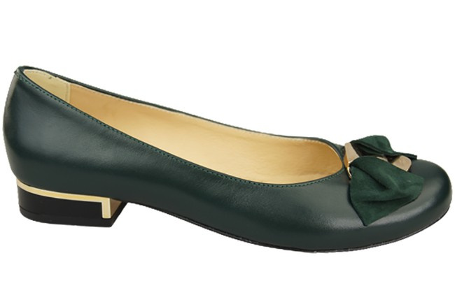 Women's Ballerinas Shoes Natural Leather 894 ElitaBut