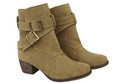 Shoes Women's boots Natural leather Velor 119 ElitaBut