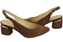 Women's Sandals in Natural Suede Leather - Elegance and Comfort 196 Z ElitaBut