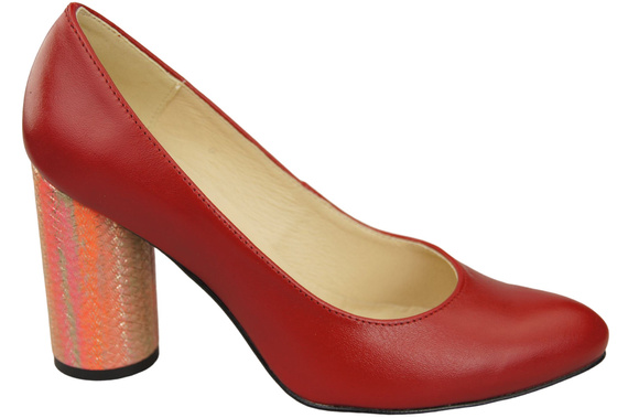 Women's shoes Pumps Natural leather 194 ElitaBut