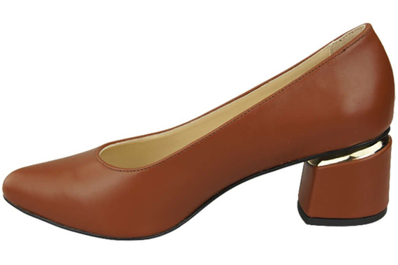 Women's shoes Pumps Natural leather 143 ElitaBut