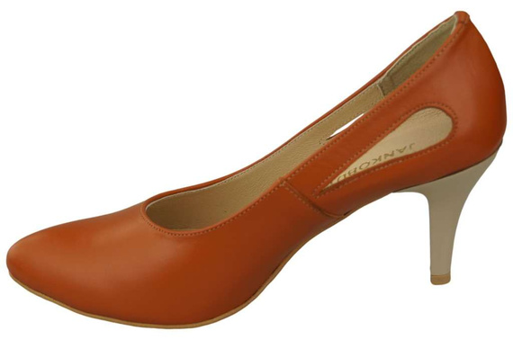 Women's shoes Pumps Natural leather 166 ElitaBut