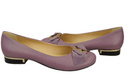Women's Ballerinas Shoes Natural Leather 894 ElitaBut