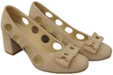 Women's shoes Pumps Natural leather suede 182 ElitaBut