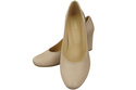 Footwear Classic Women's Natural Leather Almond Nose Dugout 201 ElitaBut
